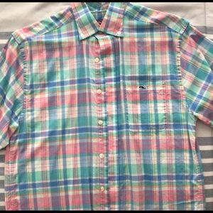 Short sleeve button down